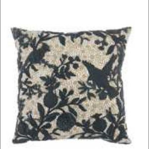 22”x22” Embroidered Pillow Cover